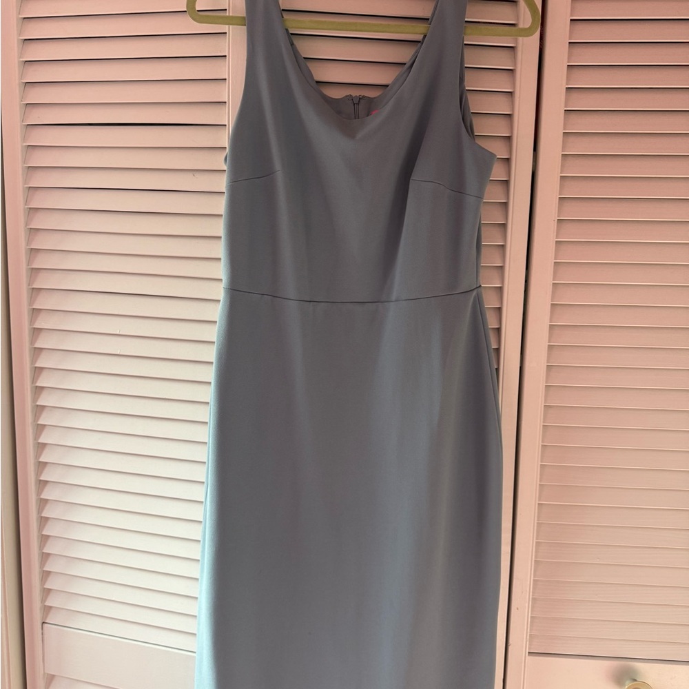 Betsey Johnson - Classic Sleeveless Light Blue Sheath Dress